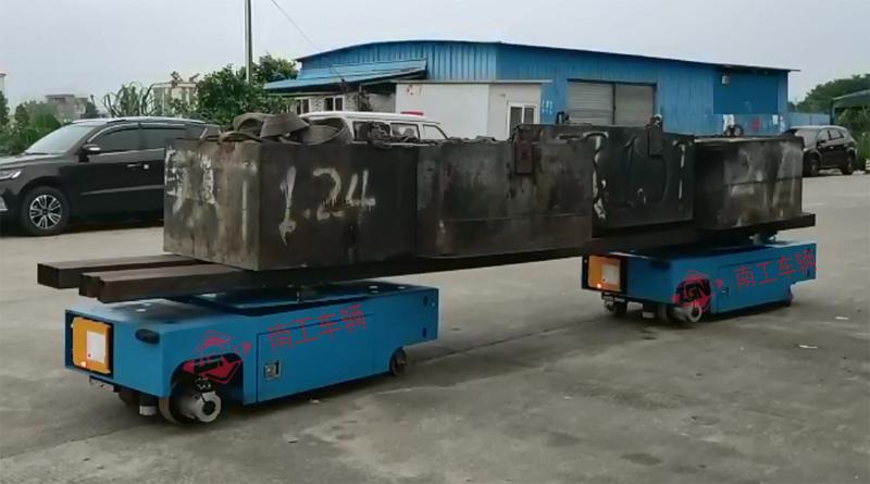 電動遙控模具轉(zhuǎn)運工具拖車