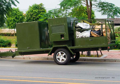 ATV越野露營作戰(zhàn)拖掛車 全掛車